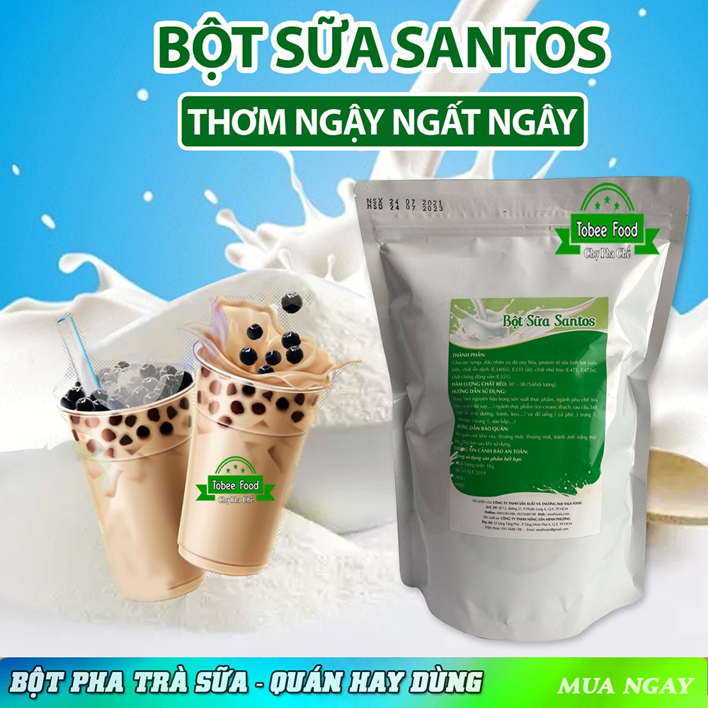 Bột pha trà sữa SANTOS 35D ( 1kg )