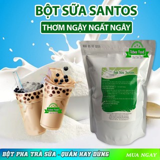 Bột Sữa SANTOS 35D ( gói 1 kg ) - Nguyên Liệu Pha Trà Sữa Béo Ngậy - Tôn Vị Trà