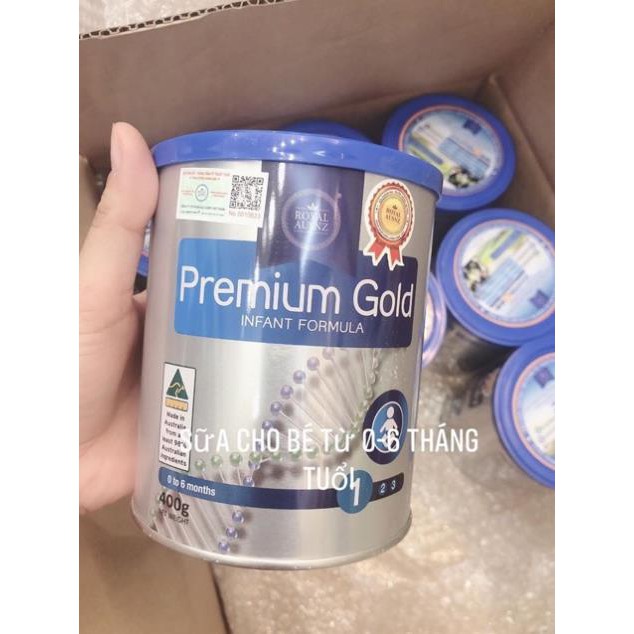 Sữa Hoàng Gia Úc Royal Ausnz Premium Gold 1 loại 400-900g