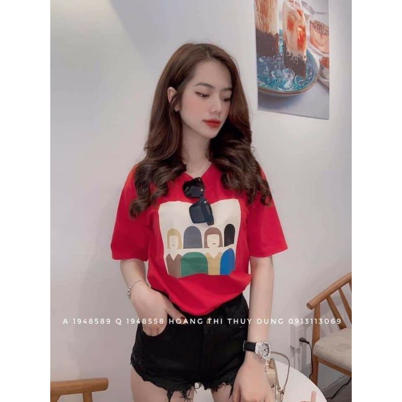 Áo phông cotton dáng boby đẹp mát