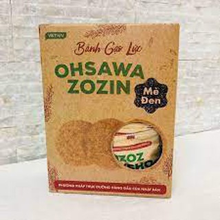 Bánh Gạo Lứt Ohsawa Zozin Truyền thống - Mè đen - Rong biển