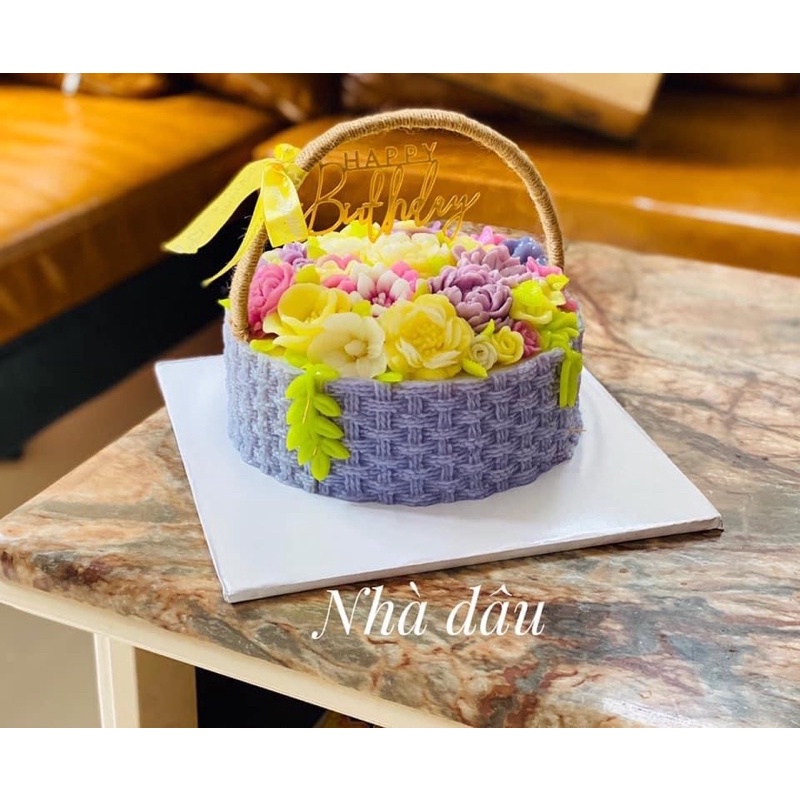 Khuôn Silicone Viền Đan Giỏ Viền Giỏ