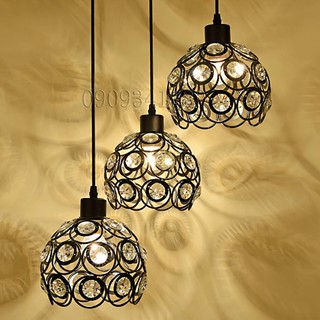 Đèn thả,đèn thả bàn ăn,đèn thả 3 chóa - kèm bóng