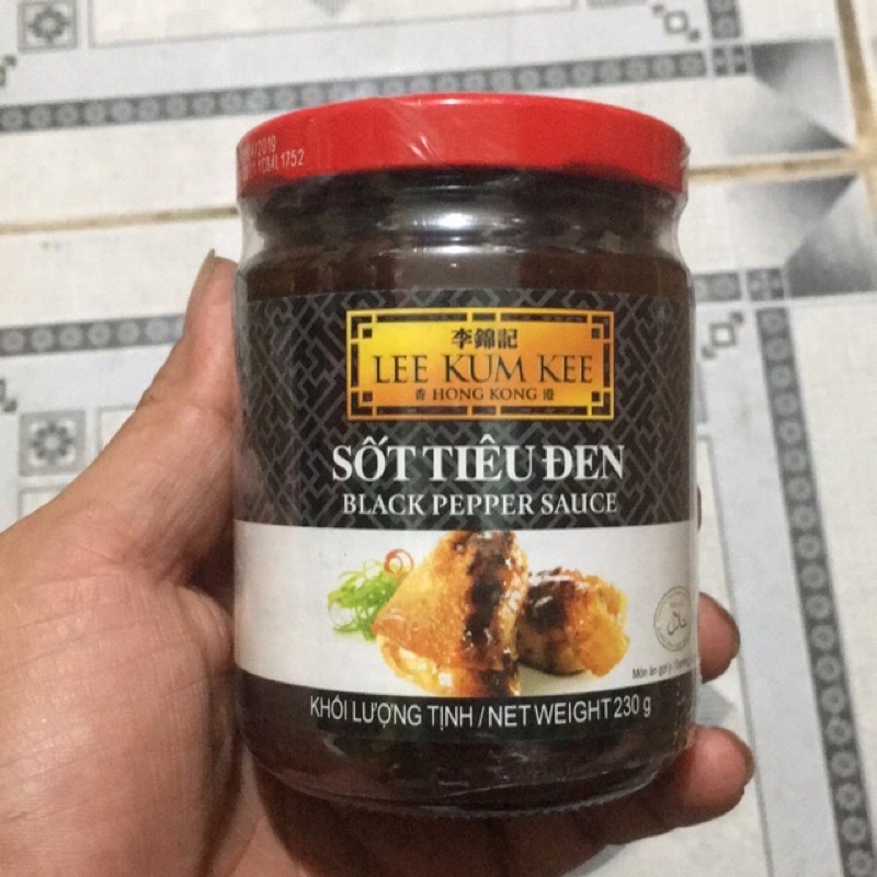 Sốt tiêu đen Lee Kum kee 230g/ black pepper sauce 230g