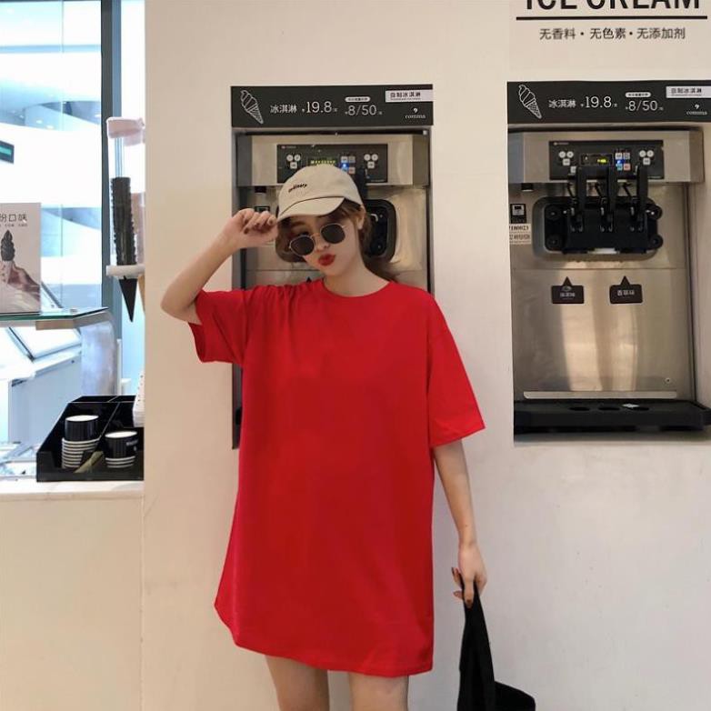 Áo thun trơn nam nữ tay lỡ Unisex-áo phông tay lỡ chất liệu mềm mịn thoải mái thoáng mát chuẩn hàng may xưởng KING DC | BigBuy360 - bigbuy360.vn