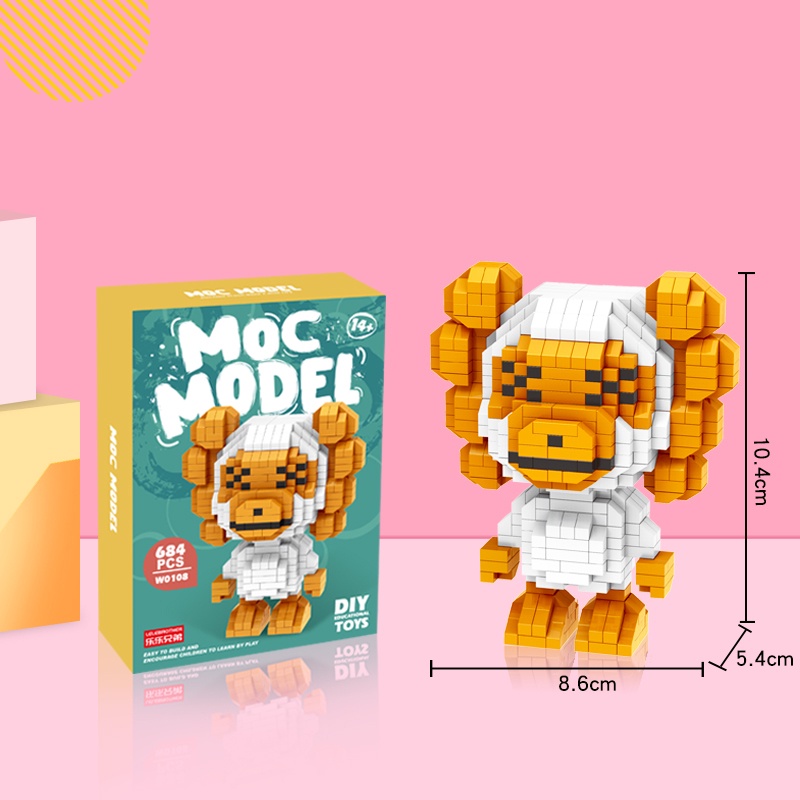 Bộ Đồ Chơi Xếp Hình Mảnh Nhỏ Dành Cho Người Lớn
