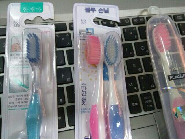 Sét 2 bàn chải lông mềm mại Thái Lan Công nghệ sợi 0.01 mm|