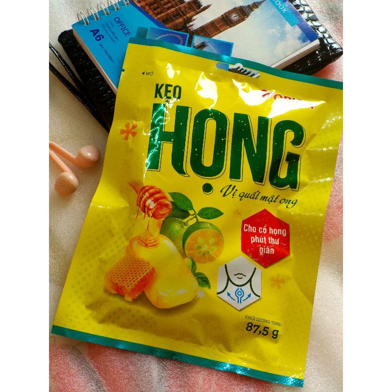 Kẹo Họng vị quất mật ong Orion (87,5g)