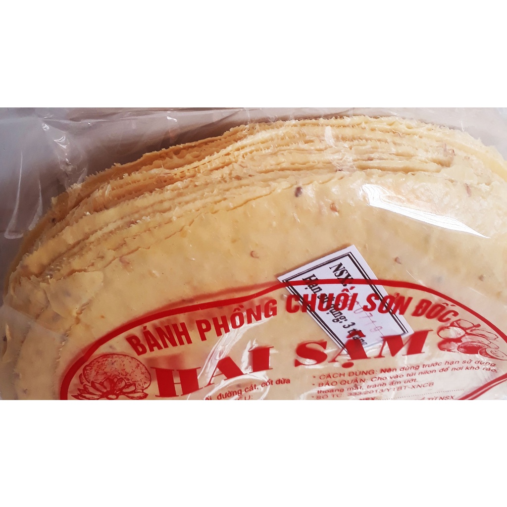 20 Bánh Phồng Mì Gừng Nước Cốt Dừa - Đặc Sản Bến Tre