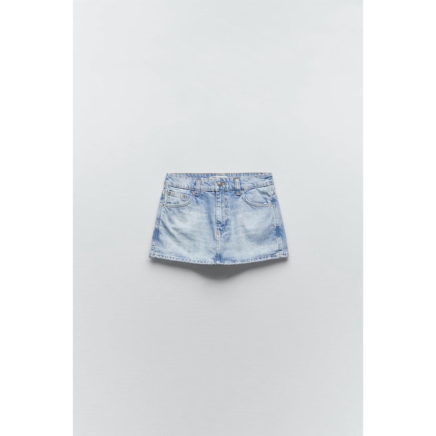 Quần giả váy jean Zara chính hãng