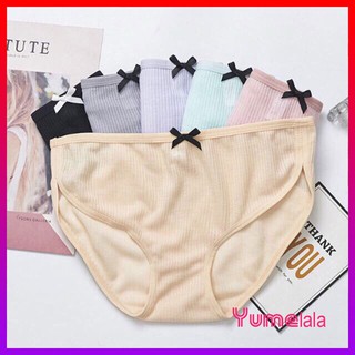 Quần lót cotton Du lịch CAO CẤP phối nơ cách điệu THOÁNG MÁT