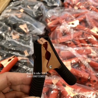 Kẹp cá sấu 100A (Kẹp acquy 100A)