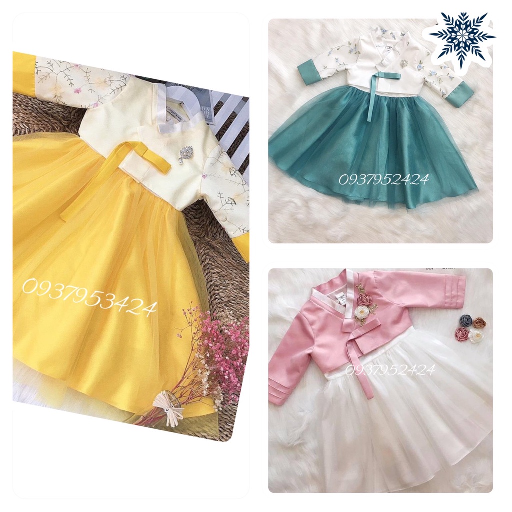 Thời Trang Trẻ Em # Bộ Hanbok cao cấp # Quần Áo Bé gái cao cấp