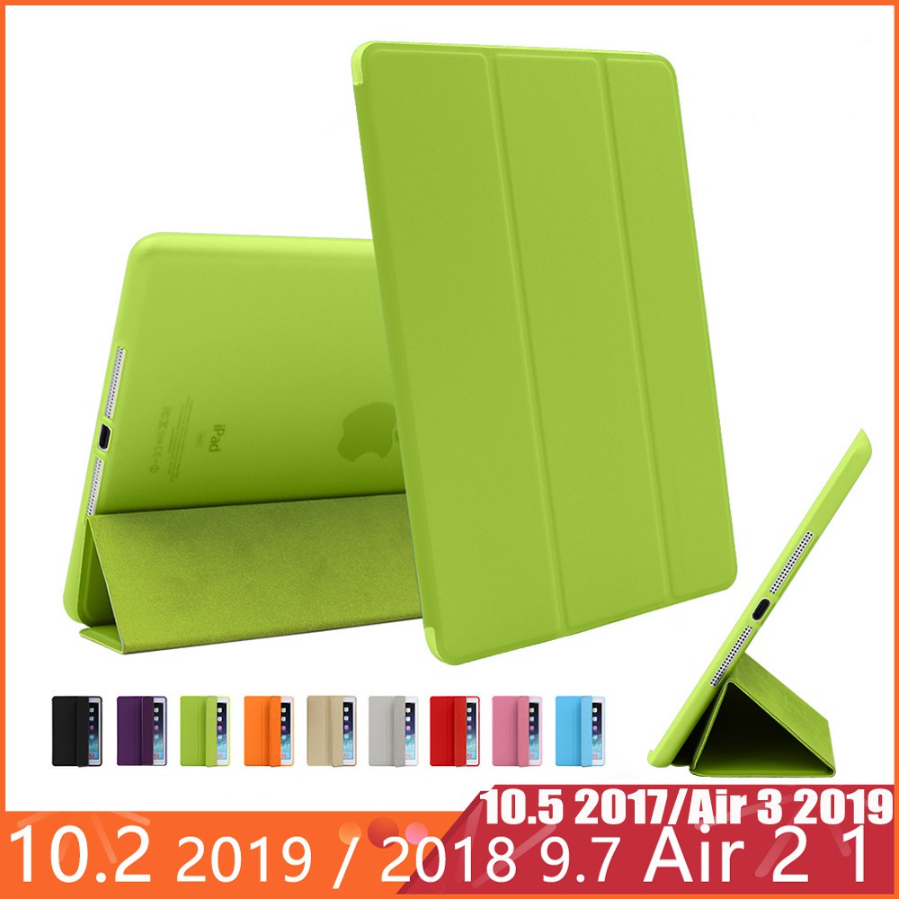 3 fold design silicone tablet cover for iPad Air 2 Air 1 iPad 2018 iPad 1 2 3 4 5 6 iPad Mini 1 2 3 4