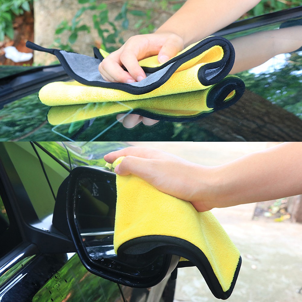 Khăn lau xe hơi mềm mại thấm hút tốt đa năng 30x30cm