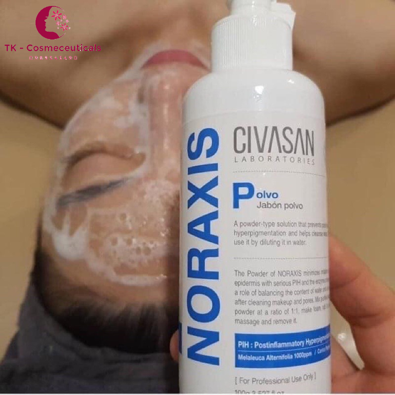 Tẩy Da Chết Civasan Polvo Noraxis Sạch Sâu, Loại Bỏ Lớp Sừng, Kích Nhiệt Cho Da, Phù Hợp Da Nhạy Cảm - 30g