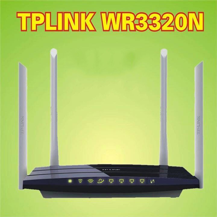 Bộ Phát WiFi 4 Râu Tplink TL-WDR3320 XUYÊN TƯỜNG VDS SHOP