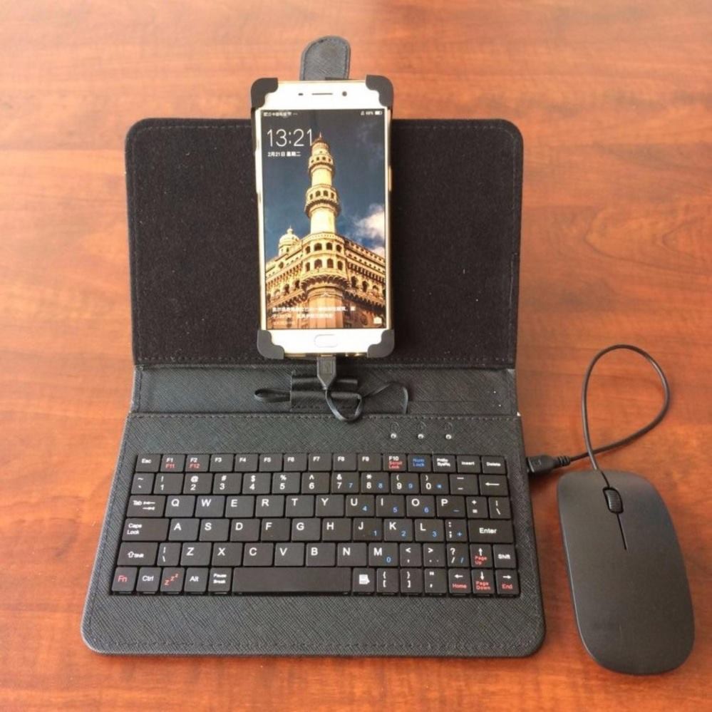 Bao da bàn phím cao cấp kèm chuột chơi được game dùng cho mọi điện thoại-chơi game đột kích-pubg-freefire-liên quân