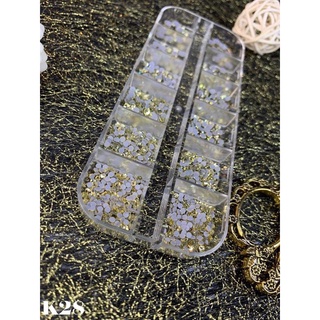 đá viên nail khay mix sz