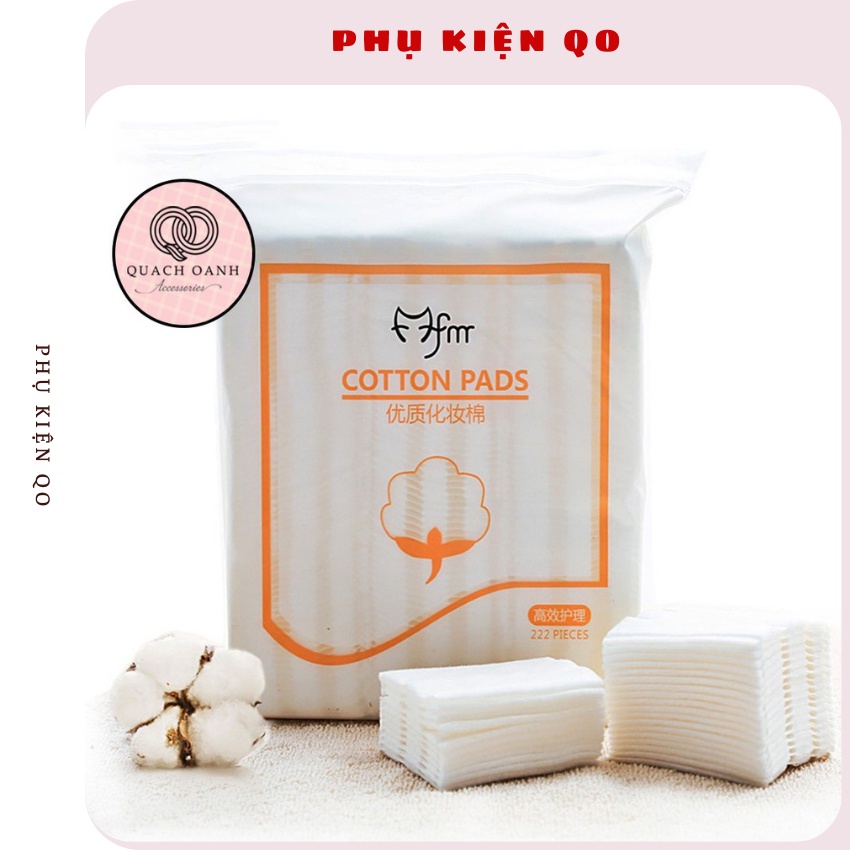 Bông tẩy trang cotton pads 350 miếng - BONGTAY01