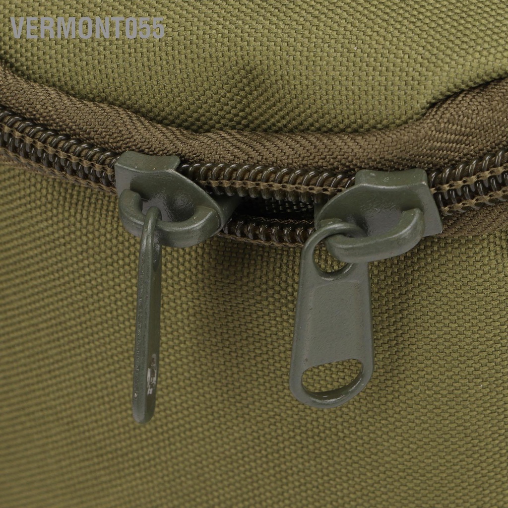 Vermont055 Túi đựng đồ cắm trại có dây kéo đôi Thiết kế tay cầm đeo vai cho xe tăng khí Đèn