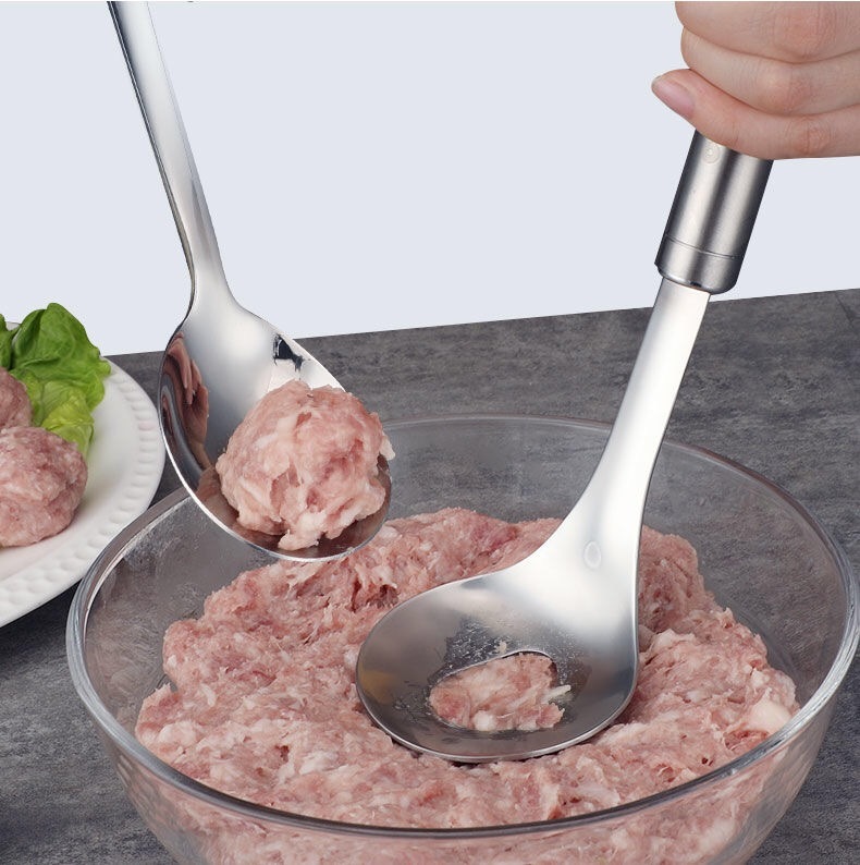 Dụng Cụ Làm Thịt Viên Bằng Thép Không Gỉ 304