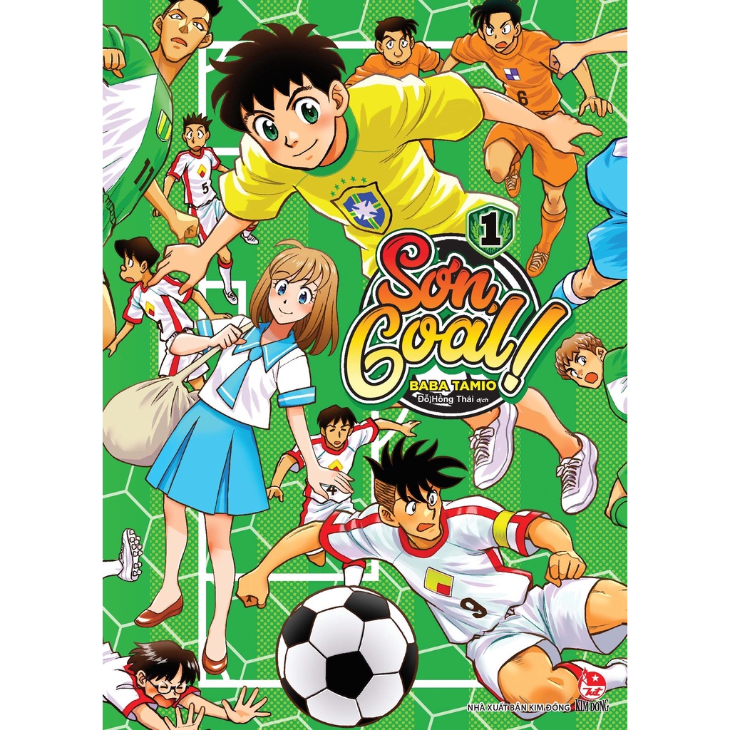 Truyện tranh Sơn Goal! - Tập 1 - Tặng Kèm OBI + Bìa Bonus + Postcard Độc Quyền