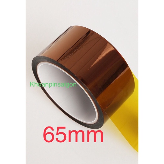 Băng keo dính chịu nhiệt cao ,chuyên dùng cách điện- cách nhiệt bảo vệ Pin-đồ điện. size lớn