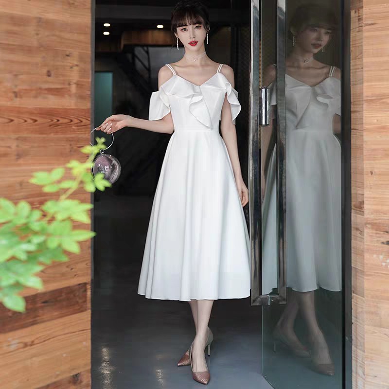 Đầm cho người béo lùn chân to