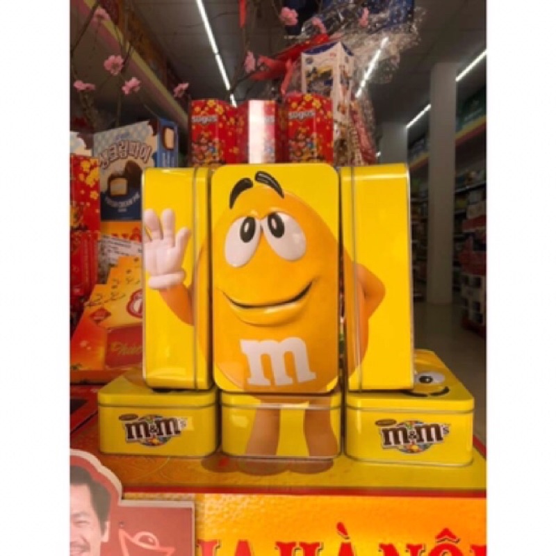 Kẹo socola M&amp;M hộp thiếc (BC)