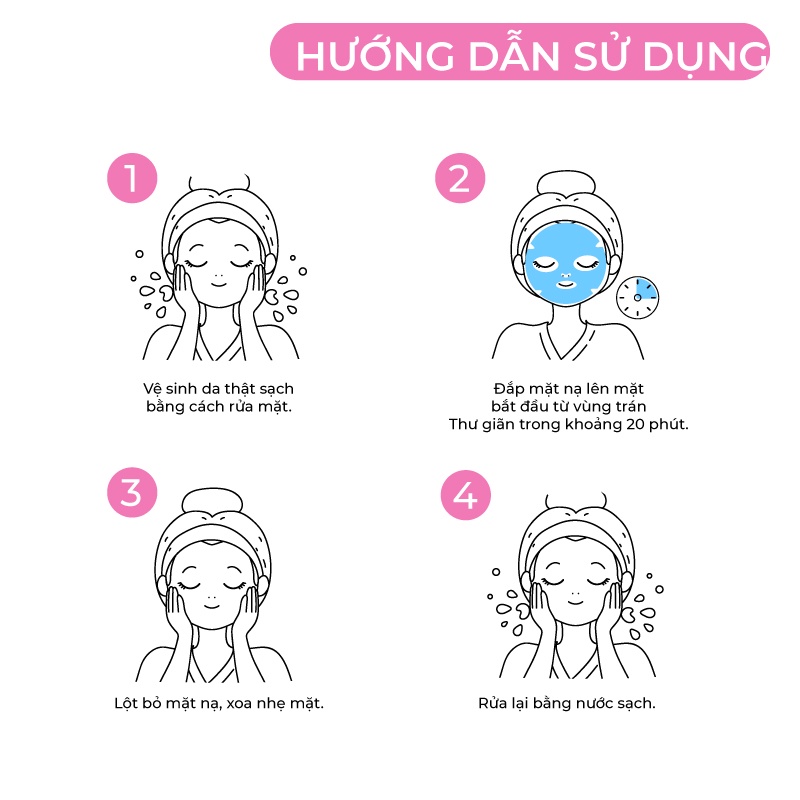 [Lẻ Miếng] Mặt nạ giấy dưỡng trắng da dưỡng ẩm chống lão hóa chiết xuất từ sữa ong chúa 3W Clinic Hàn Quốc  23ml