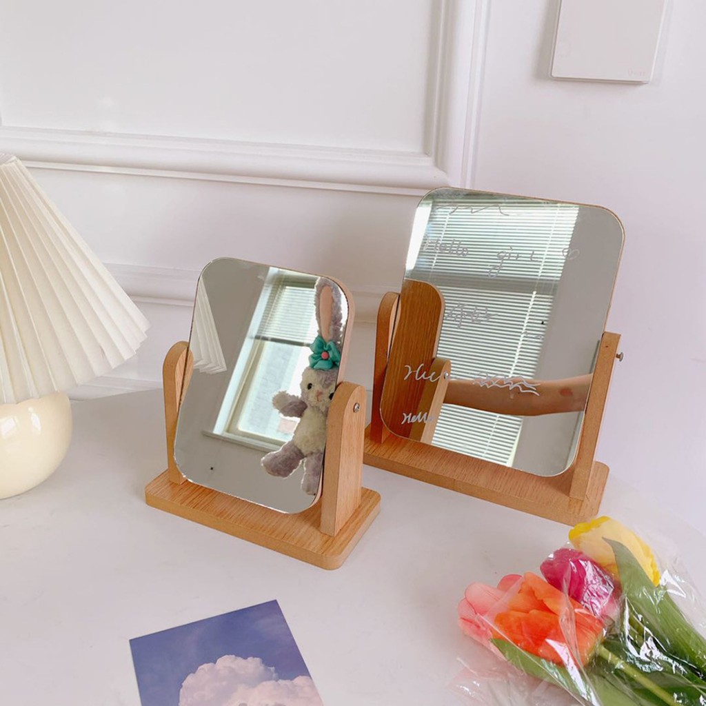[HÀNG CÓ SẴN] Gương gỗ decor vintage