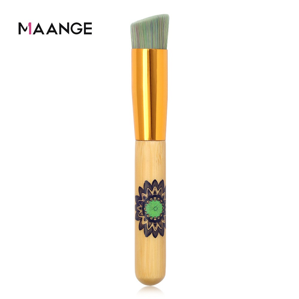 MAANGE (Hàng Mới Về) Cọ Trang Điểm Đầu Lông Mềm Chất Lượng Cao