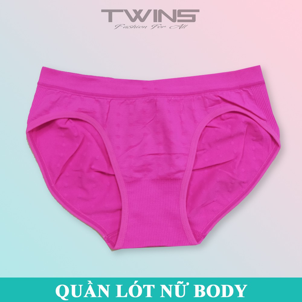 Quần lót nữ dệt kim cao cấp cạp vừa màu trơn ôm mông co giãn mềm mịn thoáng mát size dưới 60kg