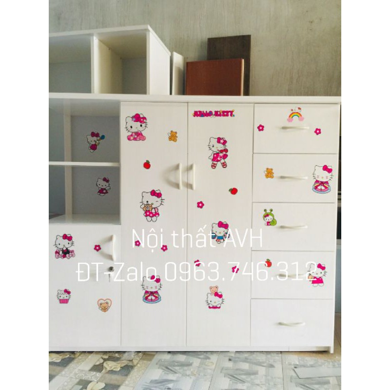 Tủ nhựa cho bé tiện dụng cả gấp và treo