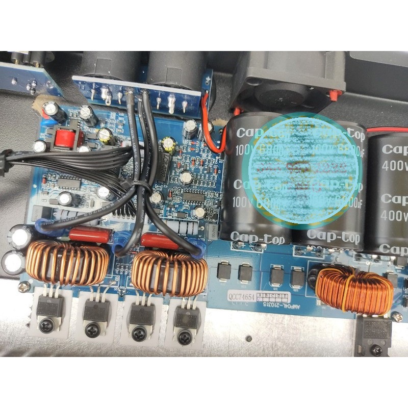 ĐẨY CÔNG SUẤT 2 KÊNH X 600W - CA9 CLASS D