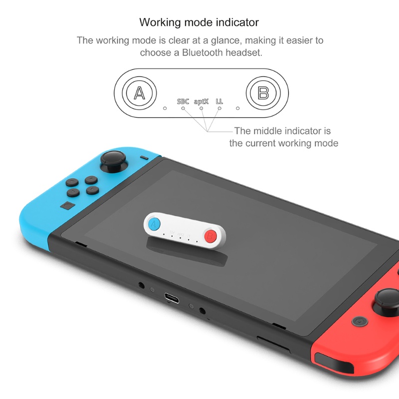 Bộ Chuyển Đổi Kết Nối Bluetooth Cho Switch Lite 5 0