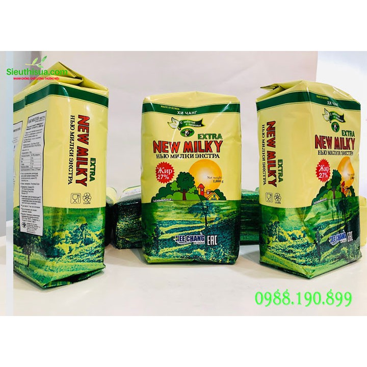 Sữa béo Nga New Milky Extra 1kg [CHÍNH HÃNG 100%], Sản phẩm dinh dưỡng cực tốt cho sức khỏe cả gia đình | BigBuy360 - bigbuy360.vn