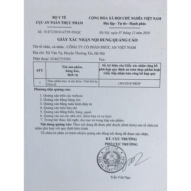 Tinh bột hẹ HETA.Q (date mới nhất ) hỗ trợ điều trị táo bón,biếng ăn ở trẻ nhỏ