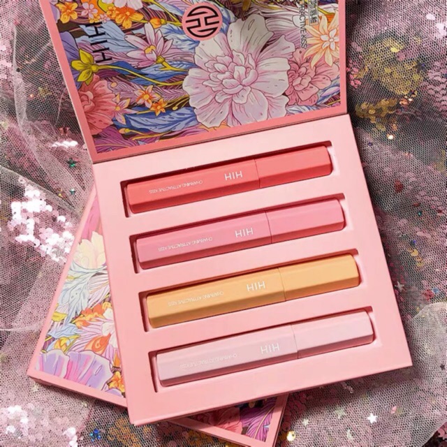 Bộ 4 cây son kem lì HIH kháng nước lâu trôi bền màu chống thấm nước | BigBuy360 - bigbuy360.vn