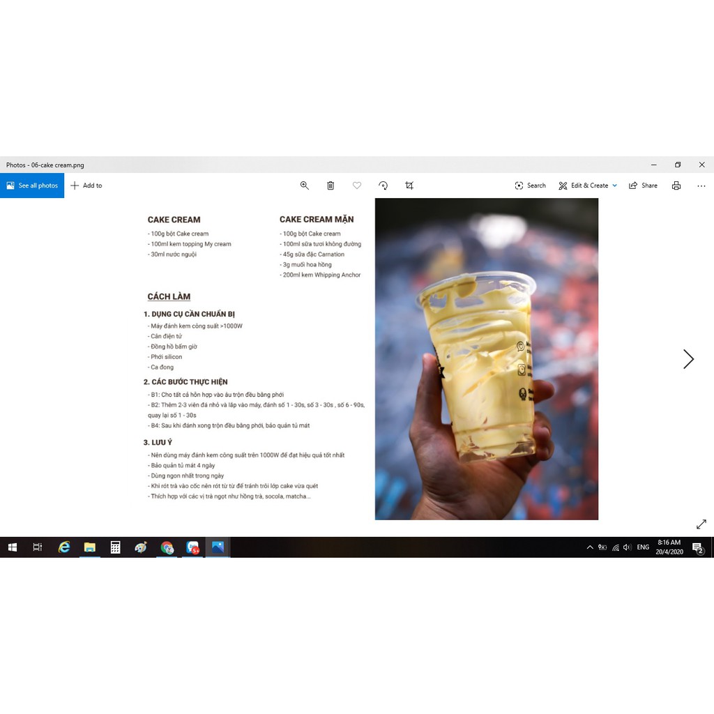 Bột cake cream Royaltea (túi 1kg) | BigBuy360 - bigbuy360.vn