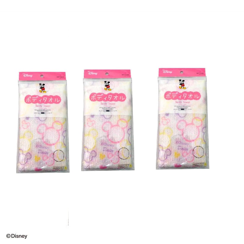 Daiso Khăn Tắm 43.3 I Disney Body Towel Mitumaru 10.2In.X43.3In.