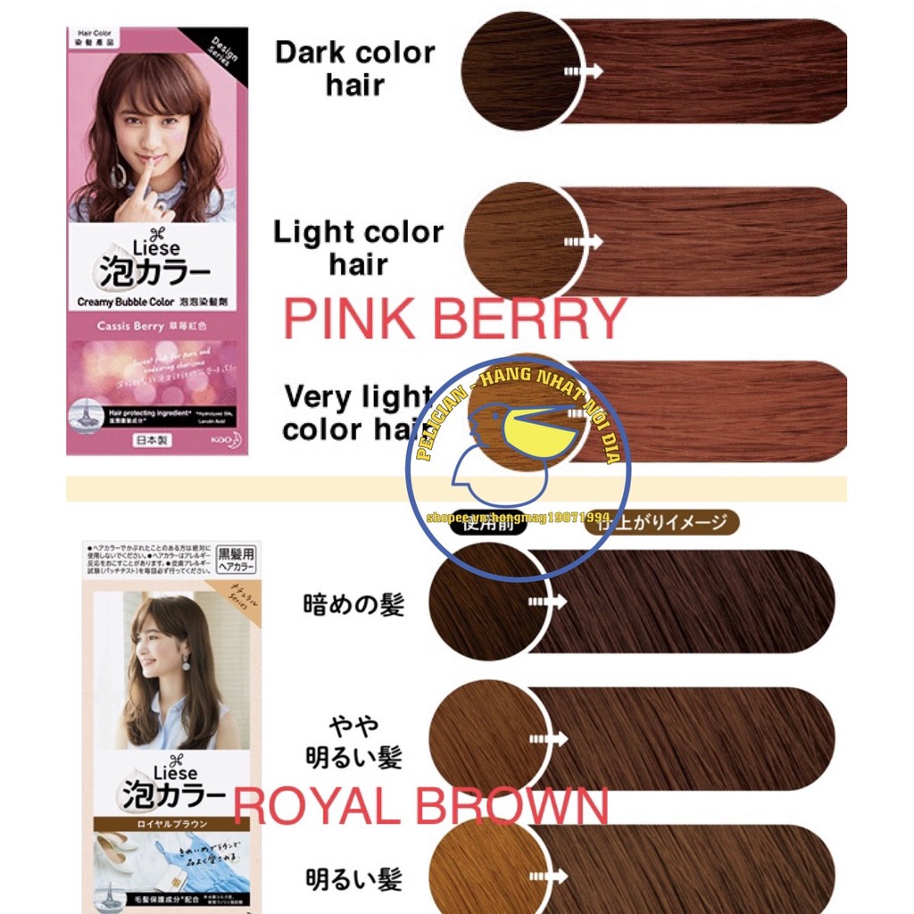 Thuốc nhuộm tóc tạo bọt Liese Prettia Nhật Bản | BigBuy360 - bigbuy360.vn