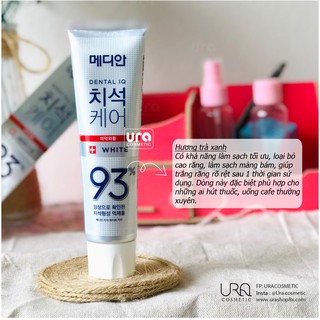 Kem đánh răng Median trắng răng 93 Hàn Quốc