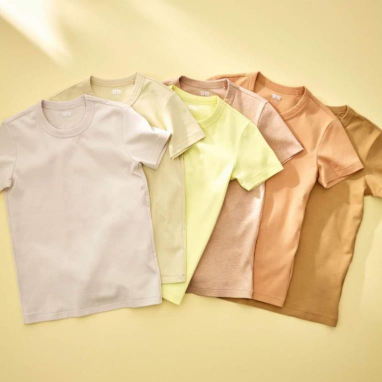 (UNIQLO Nhật chính hãng) - Áo thun nữ cổ tròn ngắn tay dòng UNIQLO U - Crew neck T Shirt (short sleeves) ་