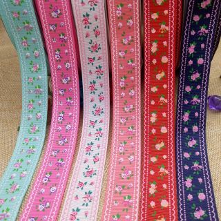 5m Ruy băng gân hoa bản 2,5cm
