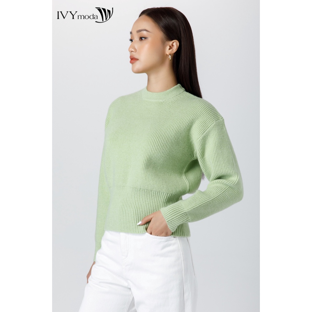 Áo len nữ bo gấu IVY moda MS 58B8864