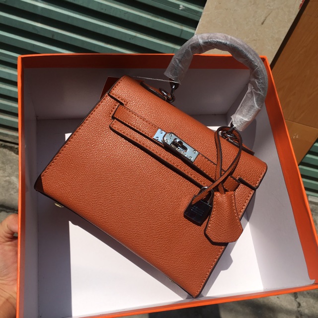 TÚI KELLY SIZE 20 DÁNG CAO TAG BẠC (ảnh tự chụp)