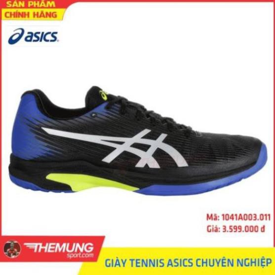 HOT 🎁 [1041A003.011] Giày Tennis Nam Asics Solution Speed FF Đen Xanh Xịn Cao Cấp 2020 ! HOT