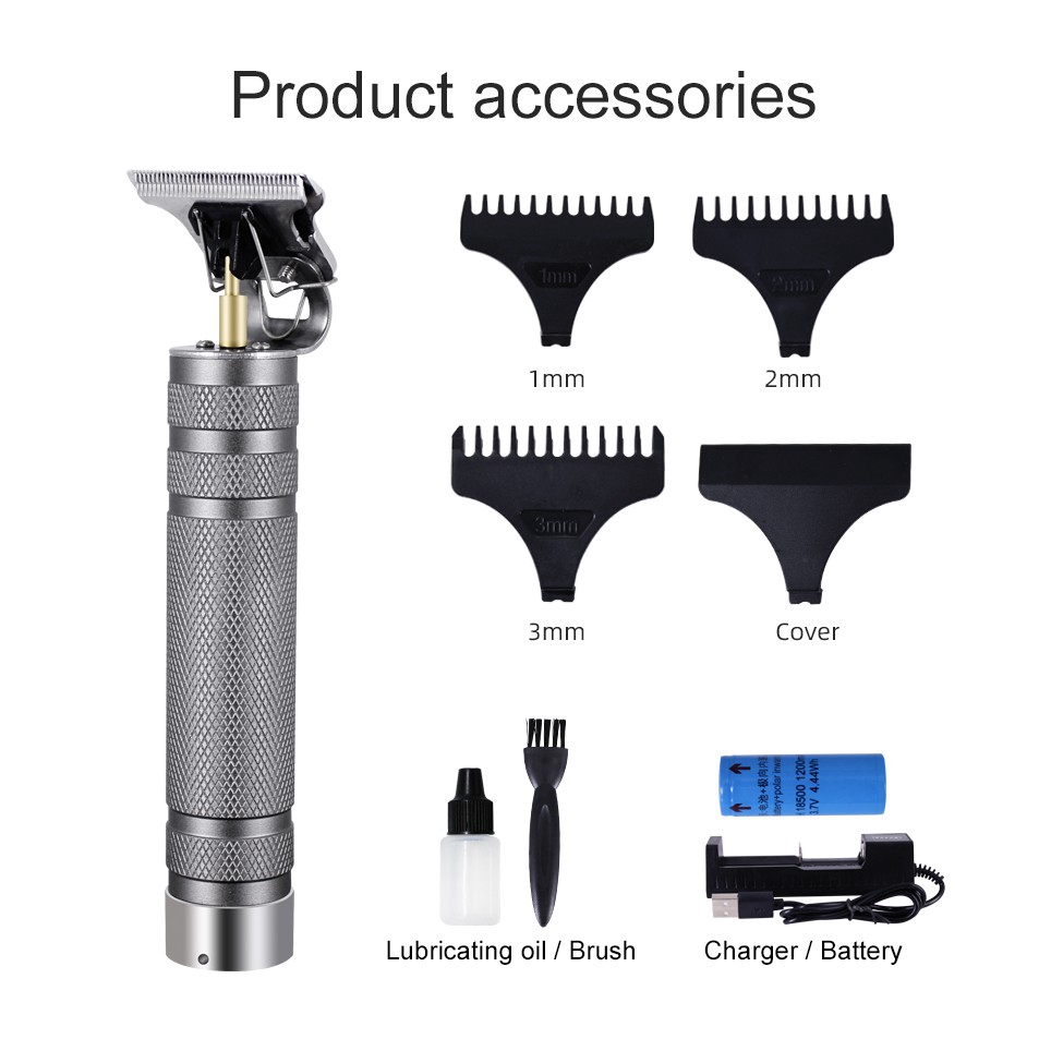 Tông Đơ Cắt Tóc UBEATOR Kỹ Thuật Số Không Dây 0mm